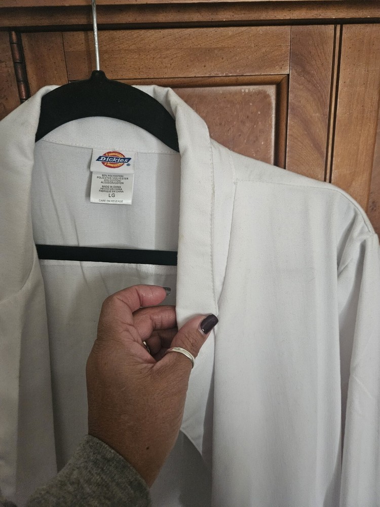 Dickies White Lab Coat 