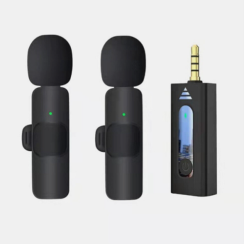 NEW Wireless Lavalier Microphone Noise Reduction Lapel Mic For Camera Recording