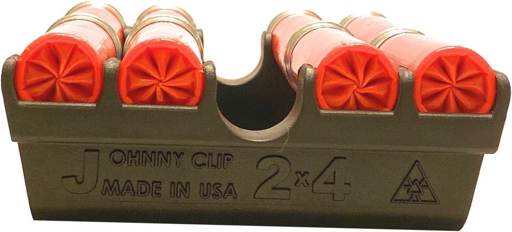 Lightweight Shotgun Shell Caddy with Integrated Shell Stops for Secure Storage