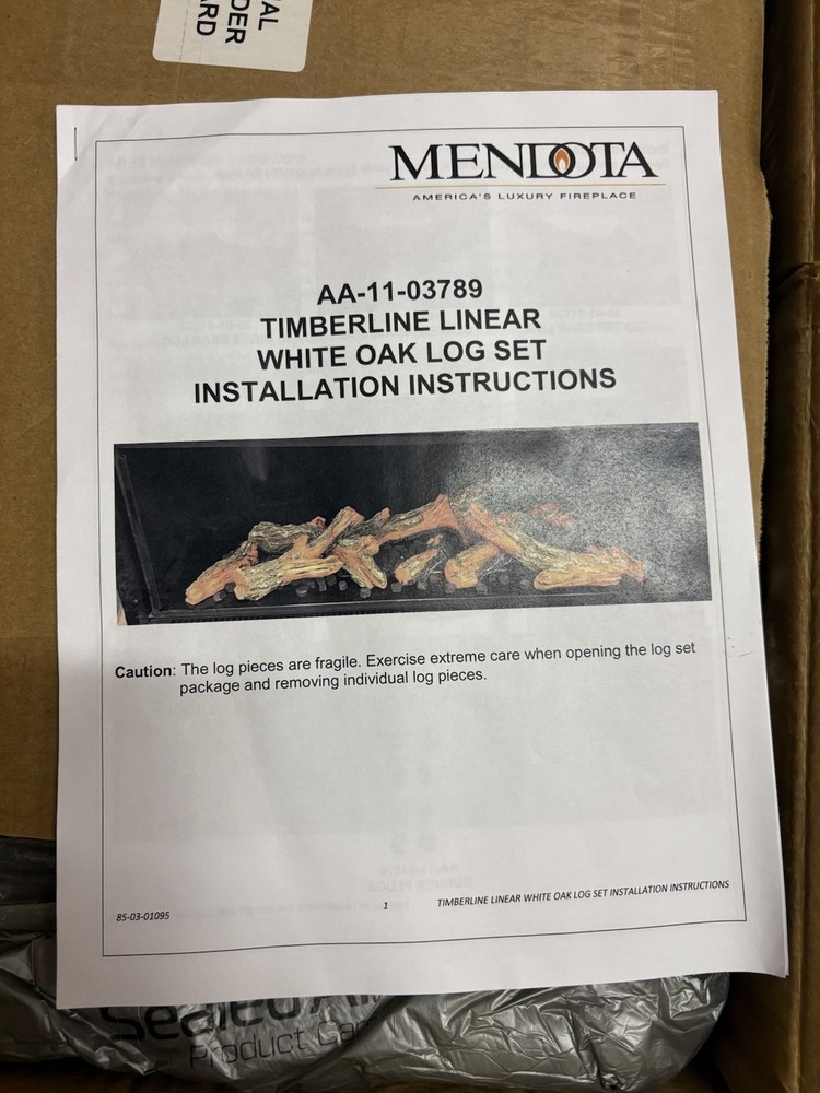 Mendota White Oak Log Set AA-11-03789