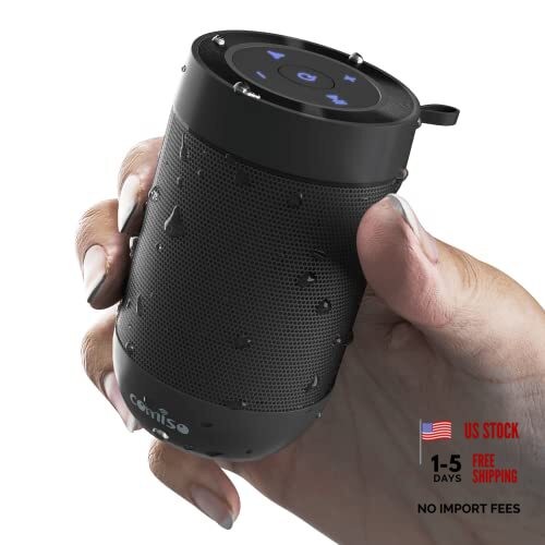 Bluetooth Speaker, Portable Bluetooth Speakers with Wireless Stereo Pairing,