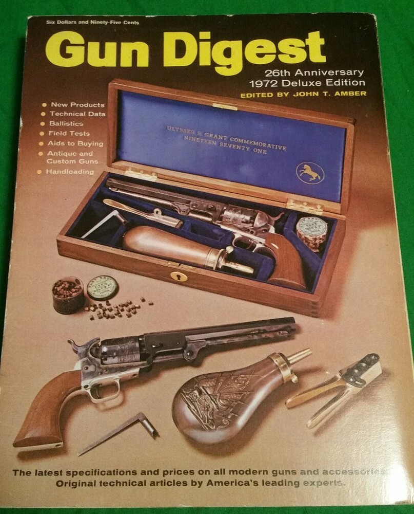 1972 Gun Digest 26th Anniversary