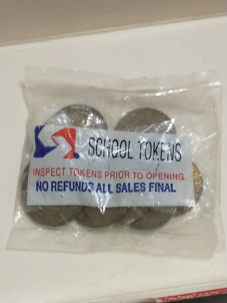 Philadelphia Septa School Token 10 Pack Original Packaging