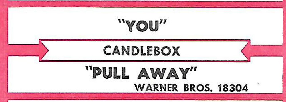 Candlebox, You/Pull Away, Jukebox Label, Warner Bros 45