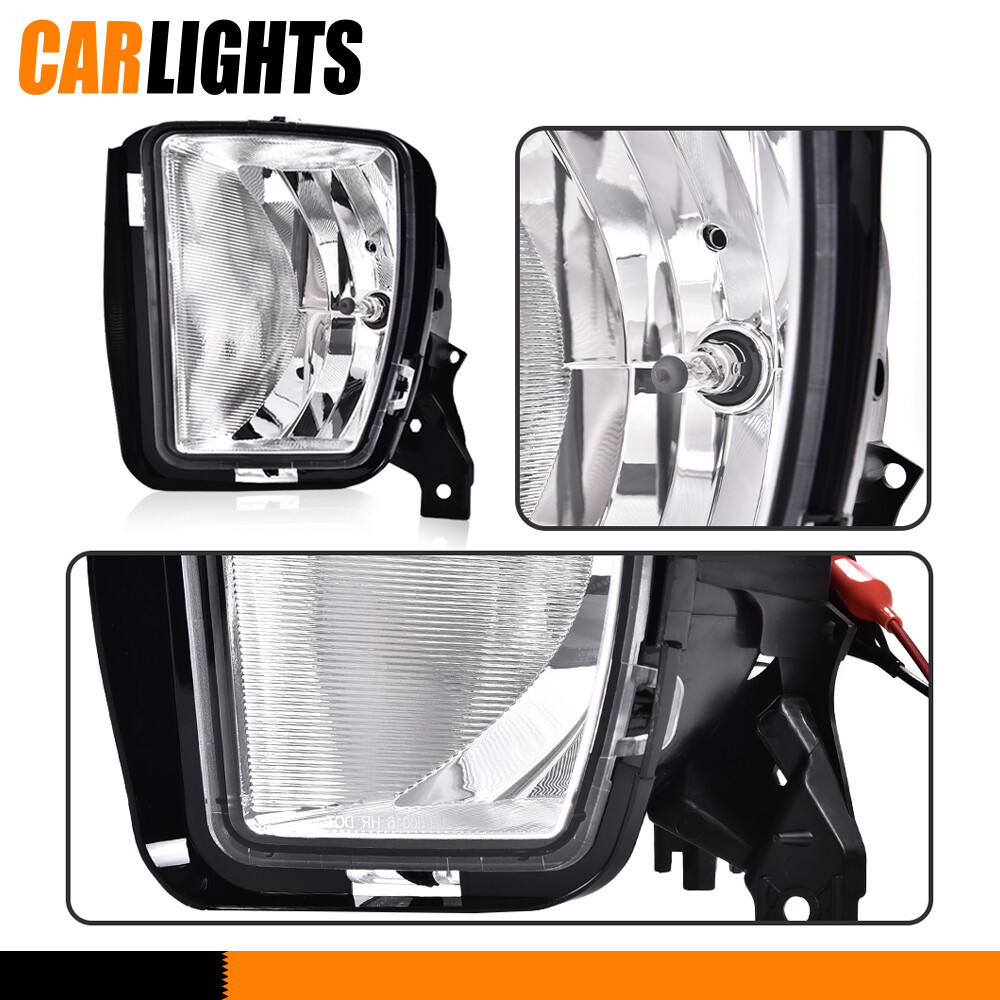 Fit For 2013 2014 2015 2016 2017 2018 Dodge RAM 1500 Bumper Clear Fog Lights