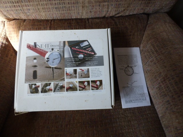 Deluxe A-Line-It DELUXE Table Saw Digital Dial Indicator Alignment Gauge