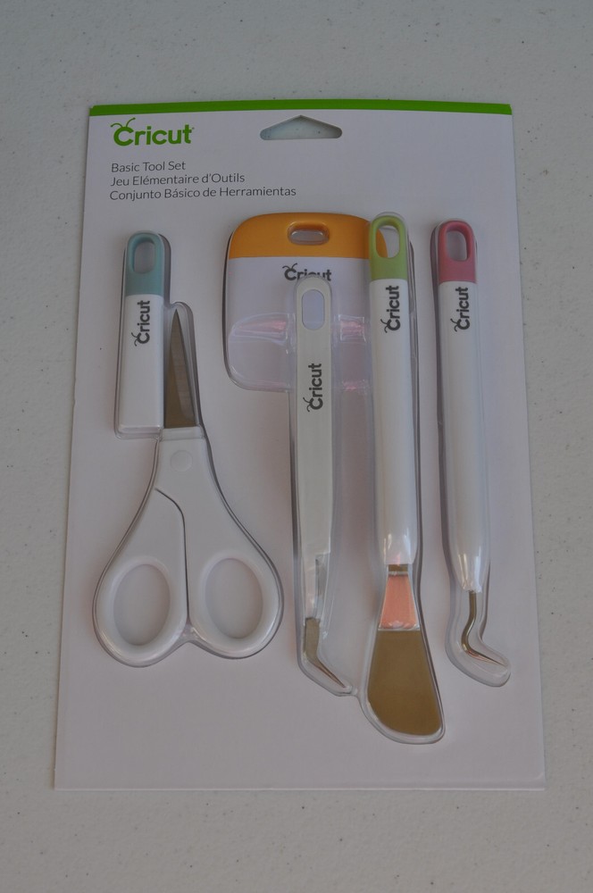 Cricut Basic Tool Set NEW Spatula Weeder Scraper Scissors Tweezers 2002050