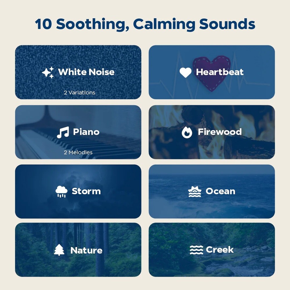 Dyper Sleeptasic Sound Machine & Nightlight