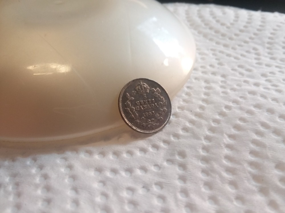 Canada - 1903 Sterling Silver Five Cents
