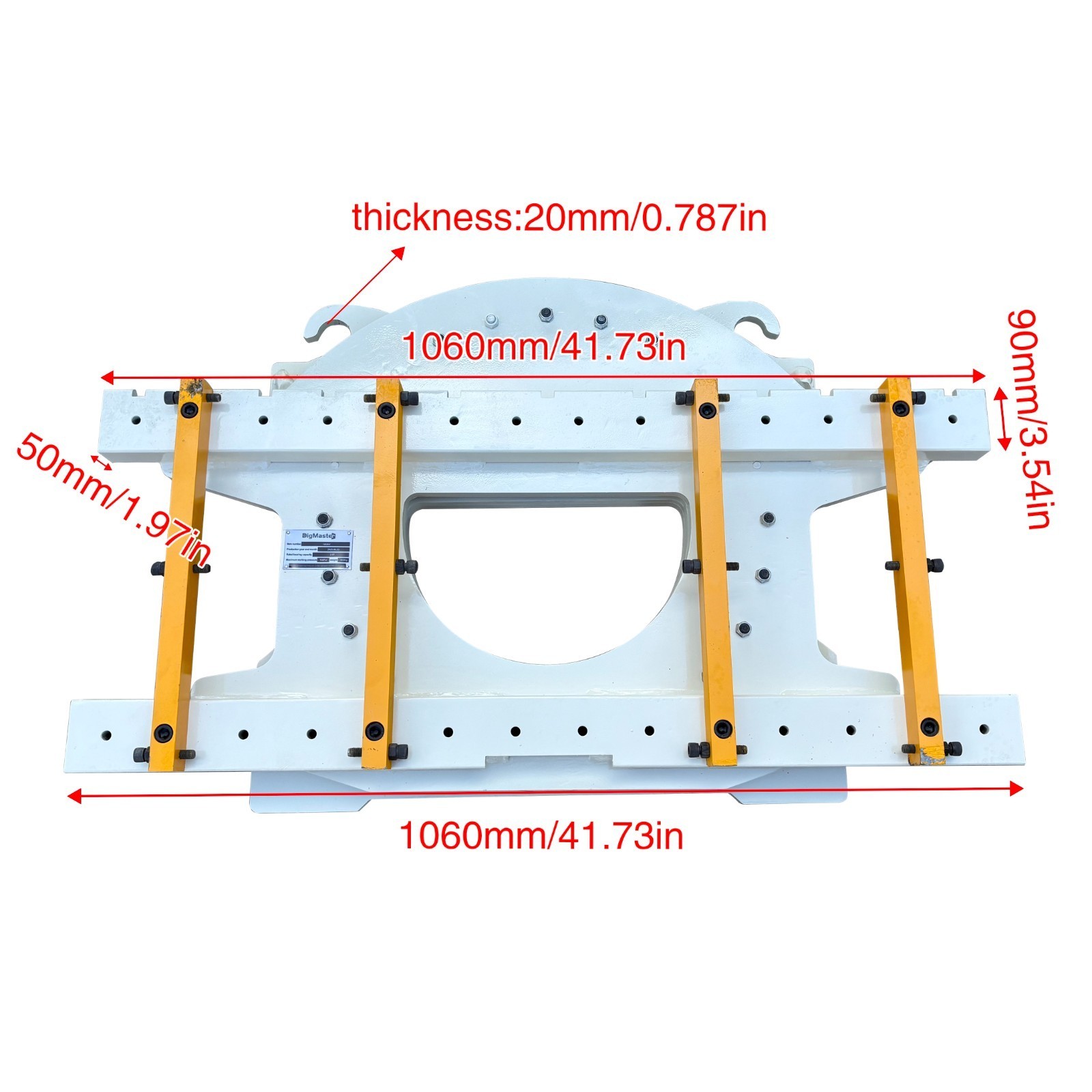 Electric Forklift Rotator Class 2 and 3 for 60-inch Fork,5500 lbs 360 Degree