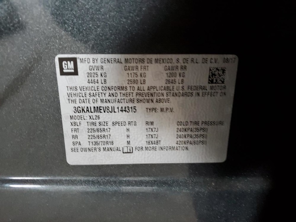 Temperature Control Panel Single Zone Fits 18-24 TERRAIN 2450197
