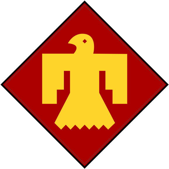 Address Labels - 45th Infantry Div. #2