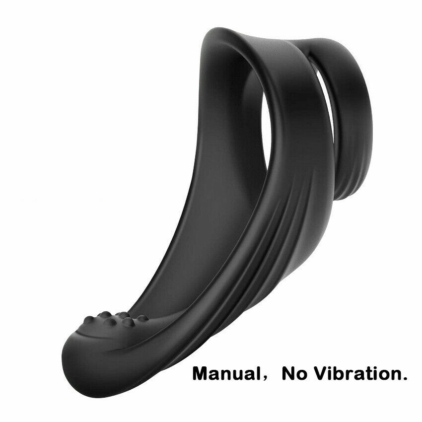Electric Penis Stretcher Ring Men Ball-Scrotum Stretch Enhance Delay Ejaculation