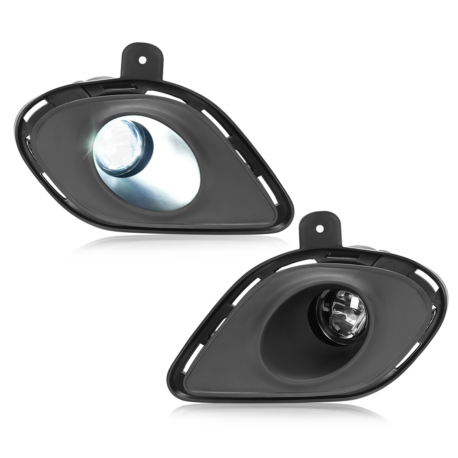 FOR DODGE CHARGER 2015 16-23 2019 BUMPER FOG LIGHT DRIVING LAMPS W/BRACKET COVER