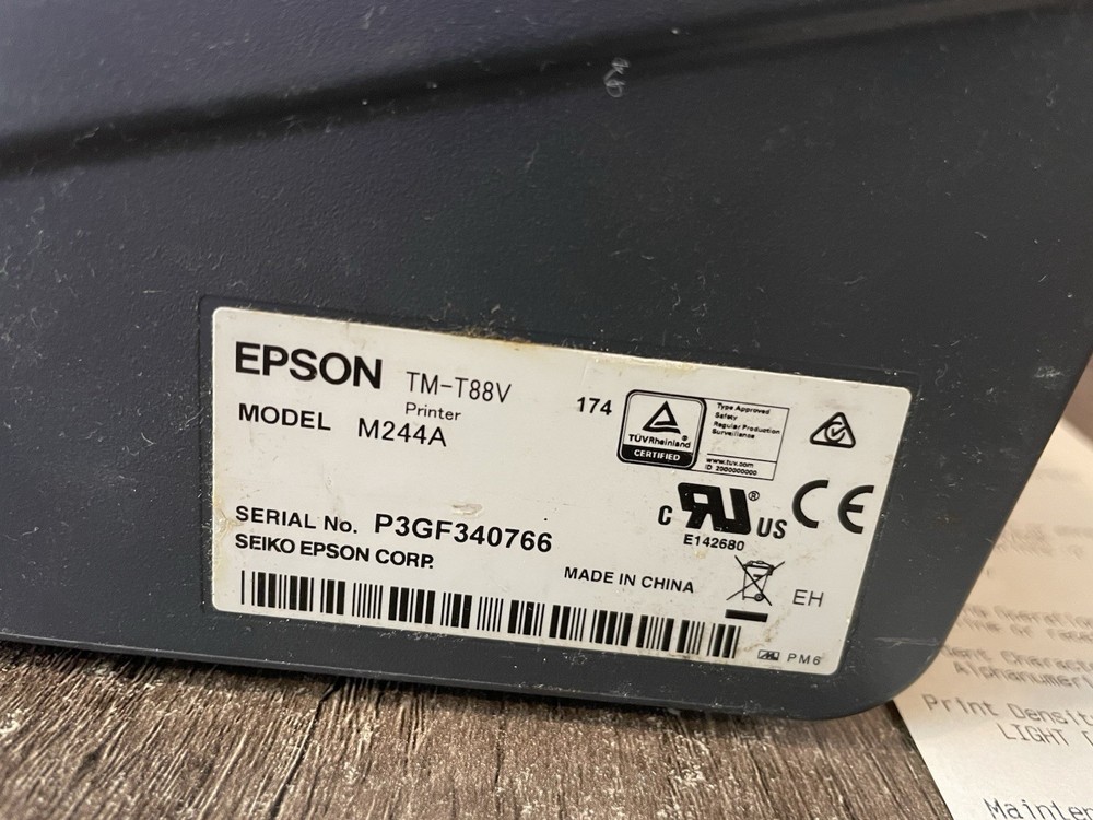 Epson TM-T88V Thermal Receipt Printer