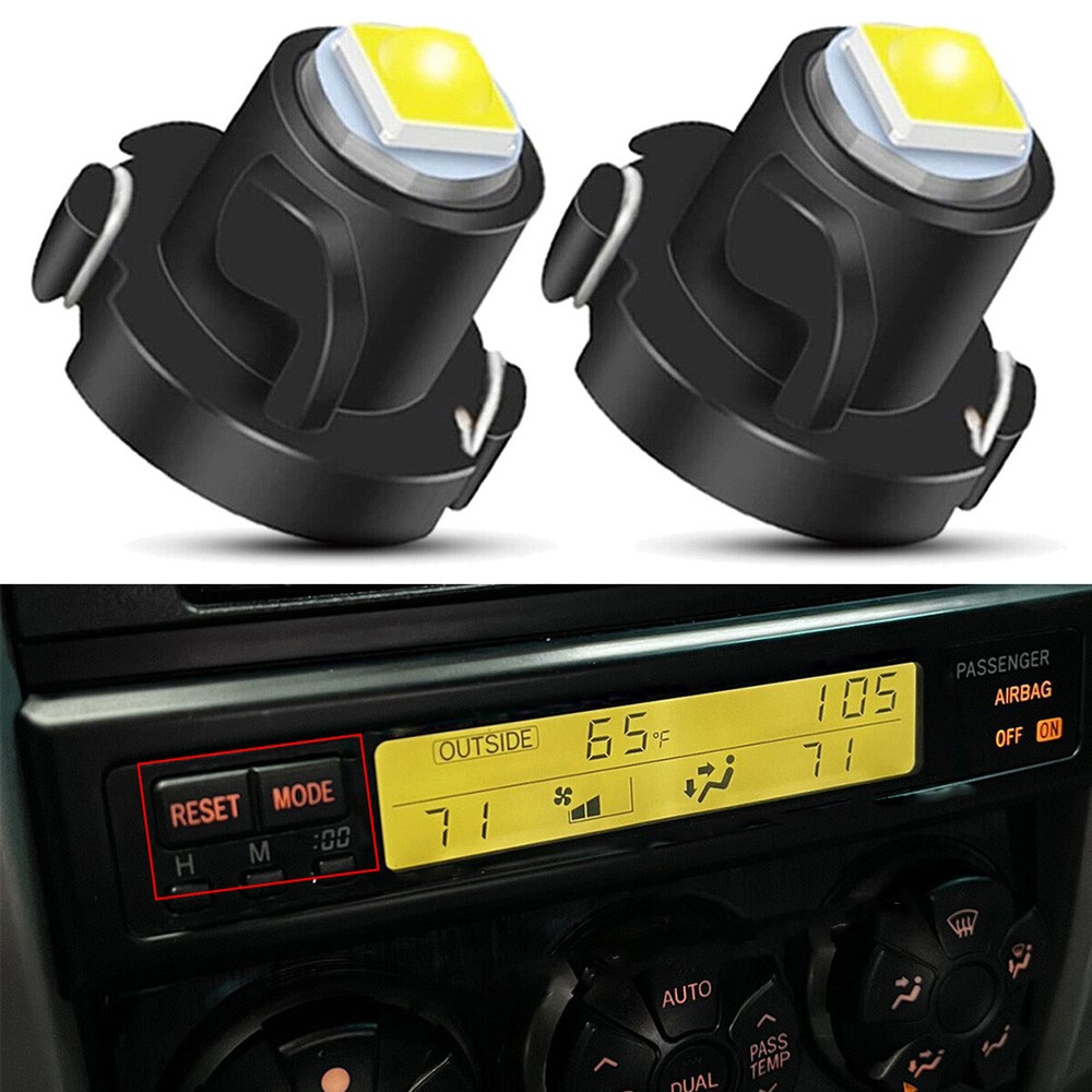 For Toyota 4Runner 2003-2009 Cooler Control Switch LED Light Bulbs 90010-09018
