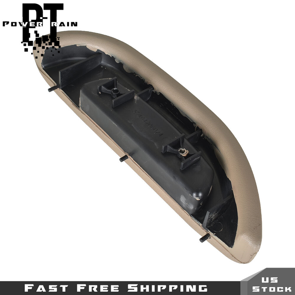 Interior Door Pull Armrest Cover Front Left Driver Tan For 96-02 Chevy GMC Van