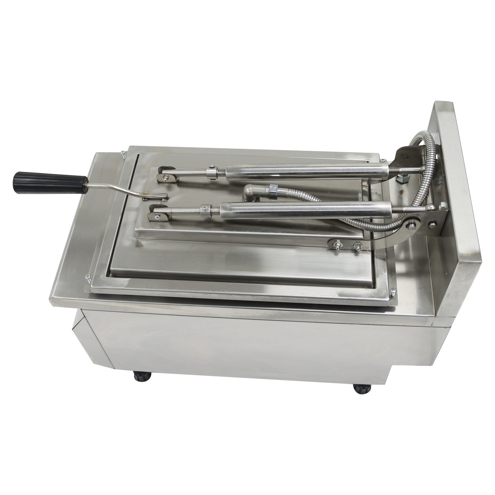 Used Fried Steam Dumpling Maker Single head Fryer Wonton Machine Automatic 220V