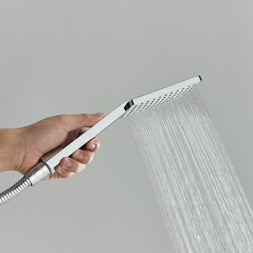 Shower Panel Tower System Stainless Steel 5 Function Rain&Waterfall Faucet Set