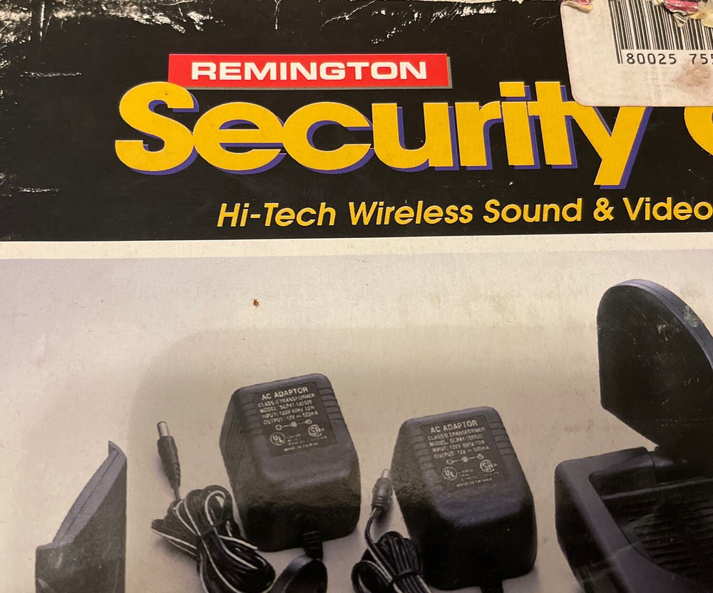 Remington - 2.4 GHZ Wireless Observation System, new open box Security Camera