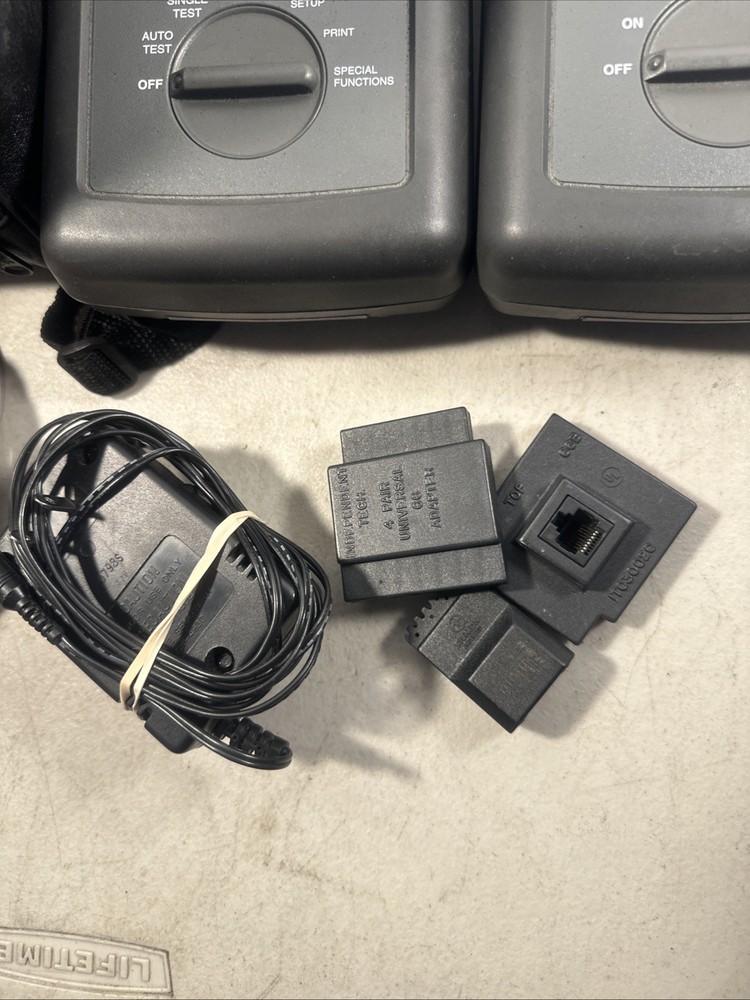 Fluke DSP-2000 Digital LAN Cable Analyzer & DSP-2000SR Smart Remote (read Desc)