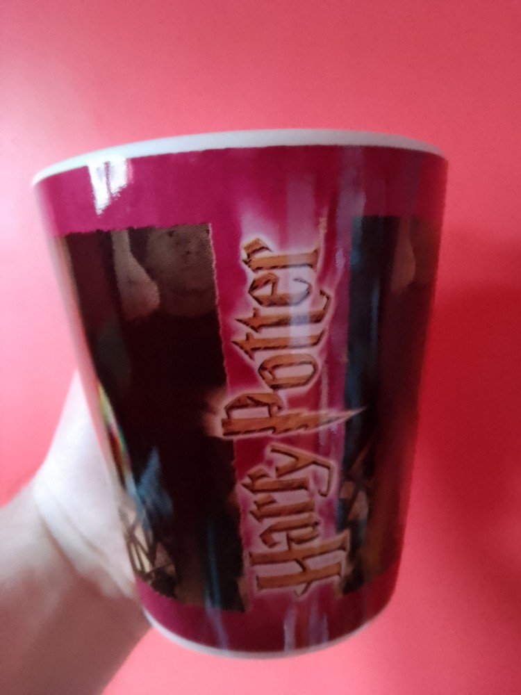 Harry Potter 2001 Patterned Mug Easter Mug Ceramic Purple REDUCED PRICE BARGAIN
