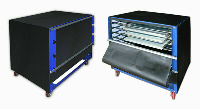 Screen Printing Frame Drying Cabinet 6 Layer Floor Type Warming Machine