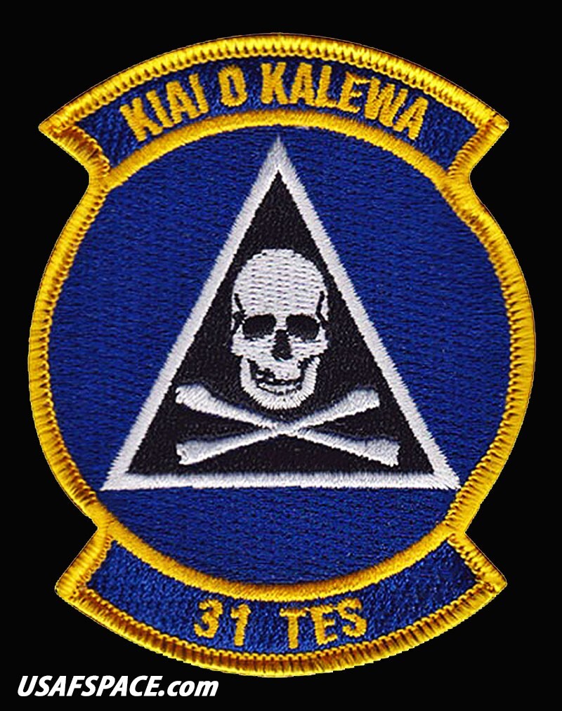 USAF 31ST TEST & EVALUATION SQ -ACC-Edwards AFB, CA- ORIGINAL VEL PATCH