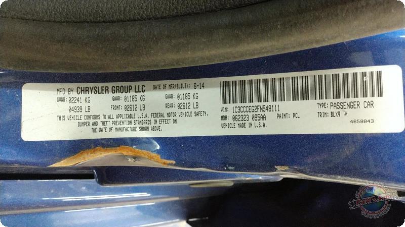 Used A/C Selector Switch fits: 2015 Chrysler 200 automatic temperature control d