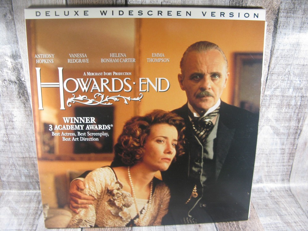 Howard's End Redgrave Bonham Carter Laserdisc Videodisc