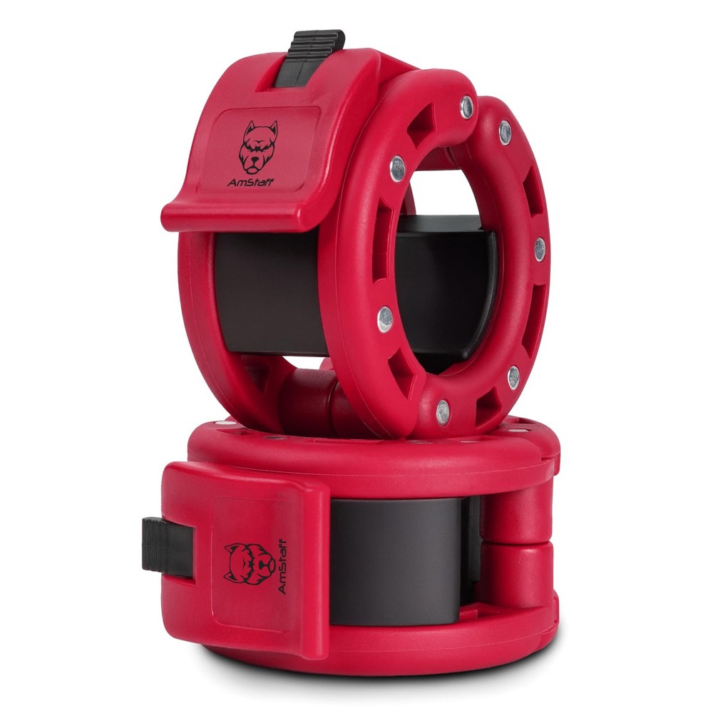 Barbell Collars Clamps – Quick Release 2 inch Locking Olympic Bar Collars for...