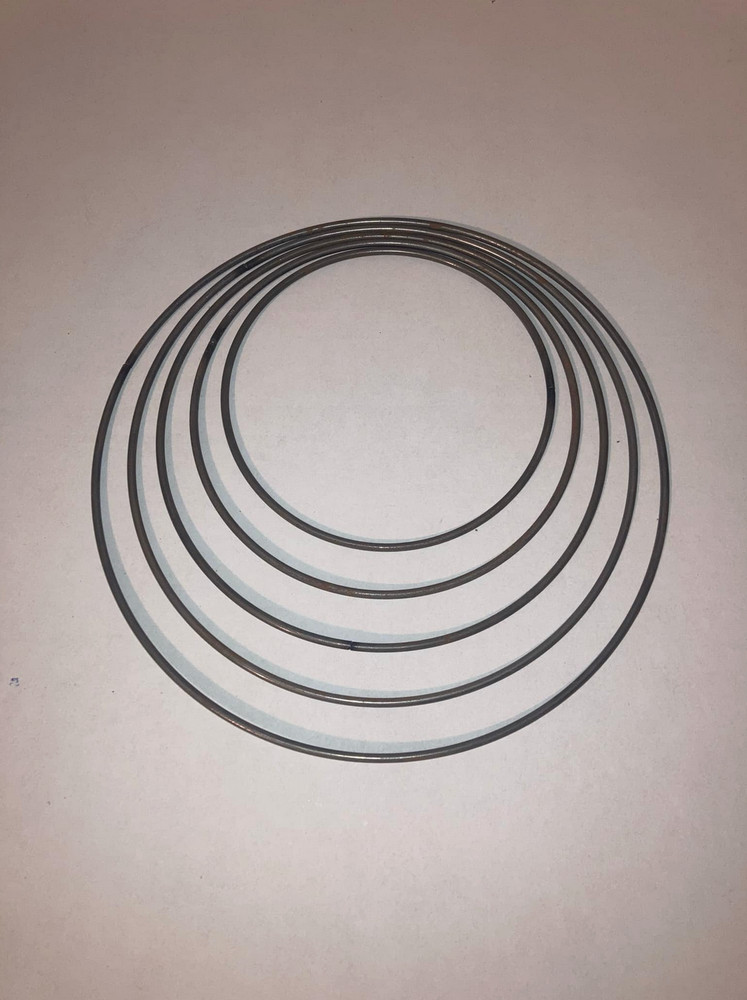Various Metal Craft Rings Hoops for Macrame