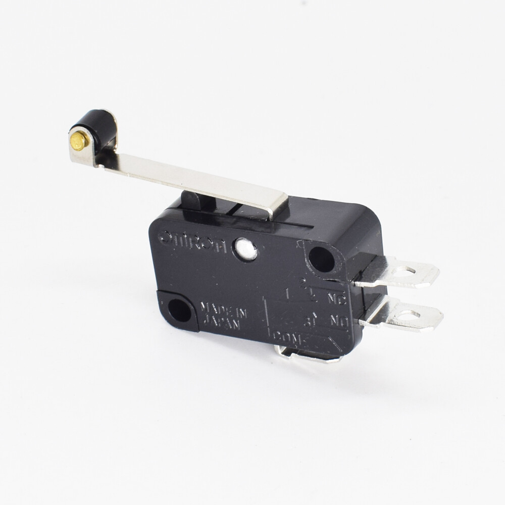 100pcs OMRON V-156-1C25 Momentary Lever Roller Micro Switch Thermosetting Case