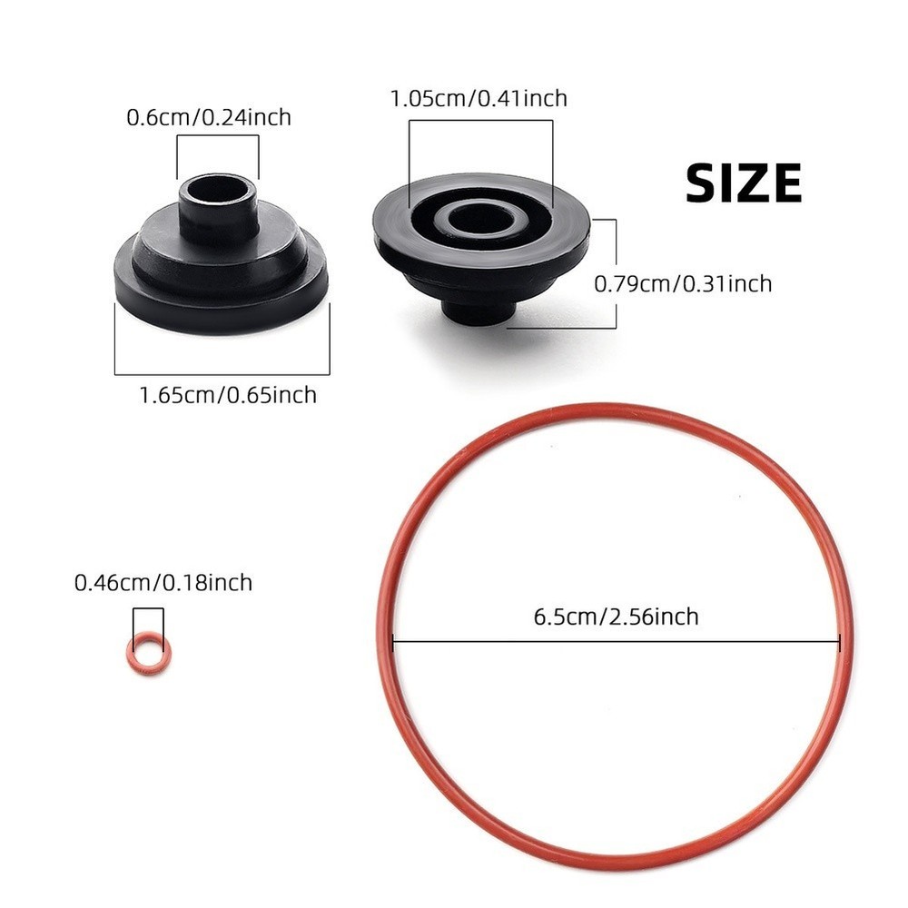 Coffee Machine Silicone Ring Replacement Set 24 Pieces for Leak Prevention