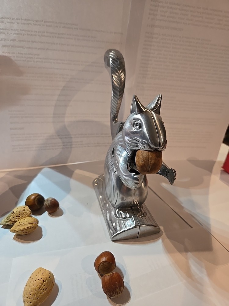 Vintage Squirrel Nutcracker Cast Aluminum