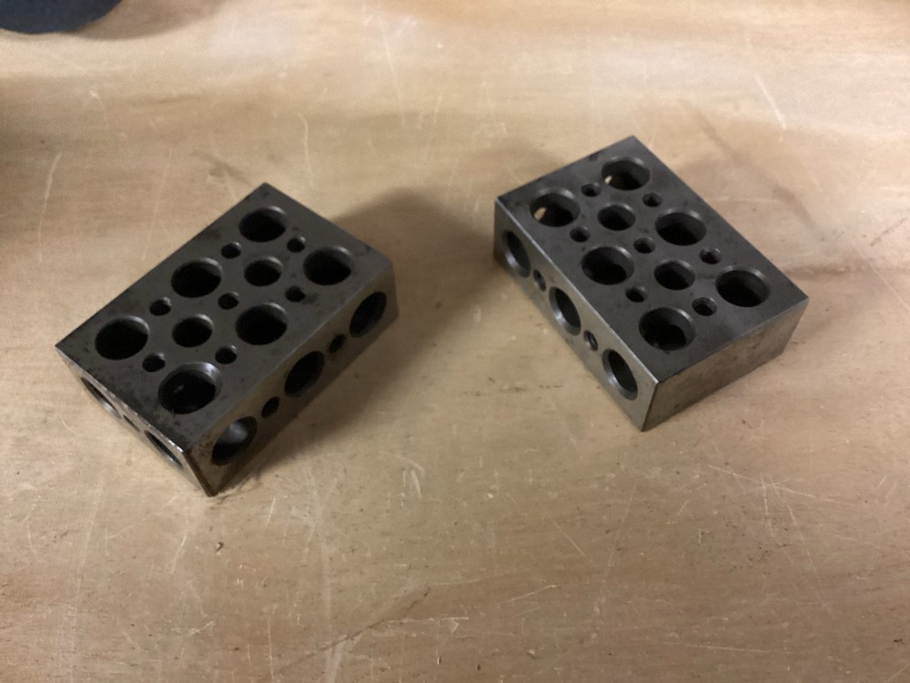 Pair Machinist Setup Block 1x2x3”