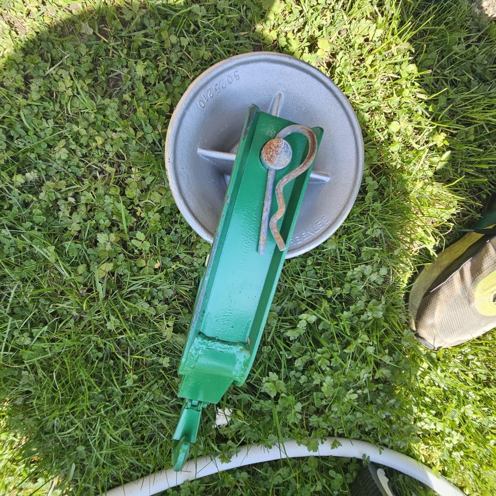 Greenlee 650 Cable Puller Sheave Hook - 6 inch never used