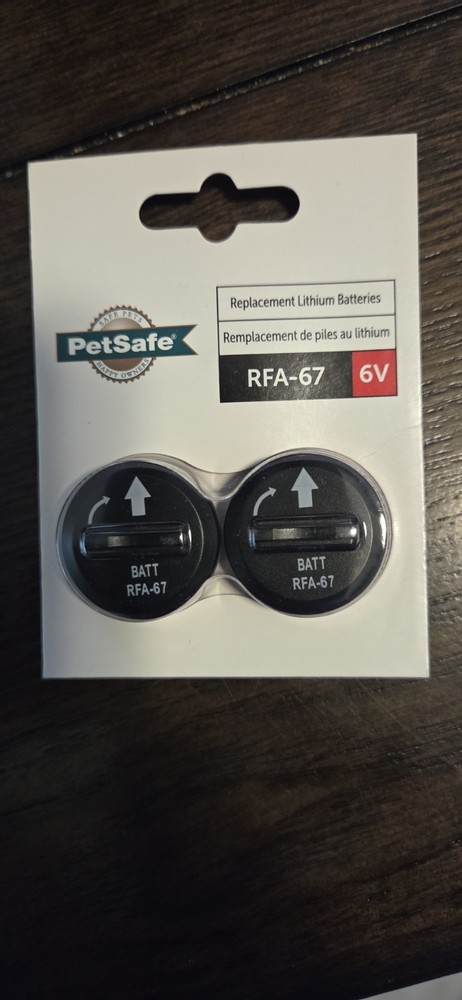 Petsafe Pet Dog Collar Replacement Battery - RFA-67