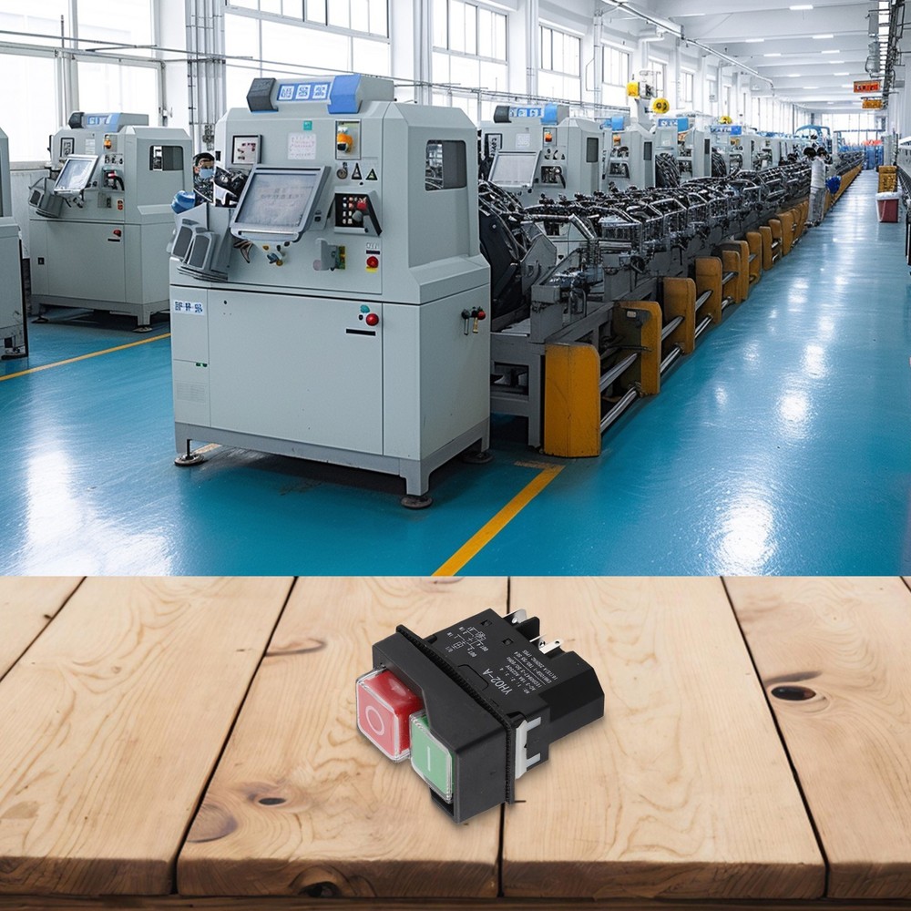 Compact and Reliable 5Pin Pushbutton Switch for Industrial Tools For YH02A