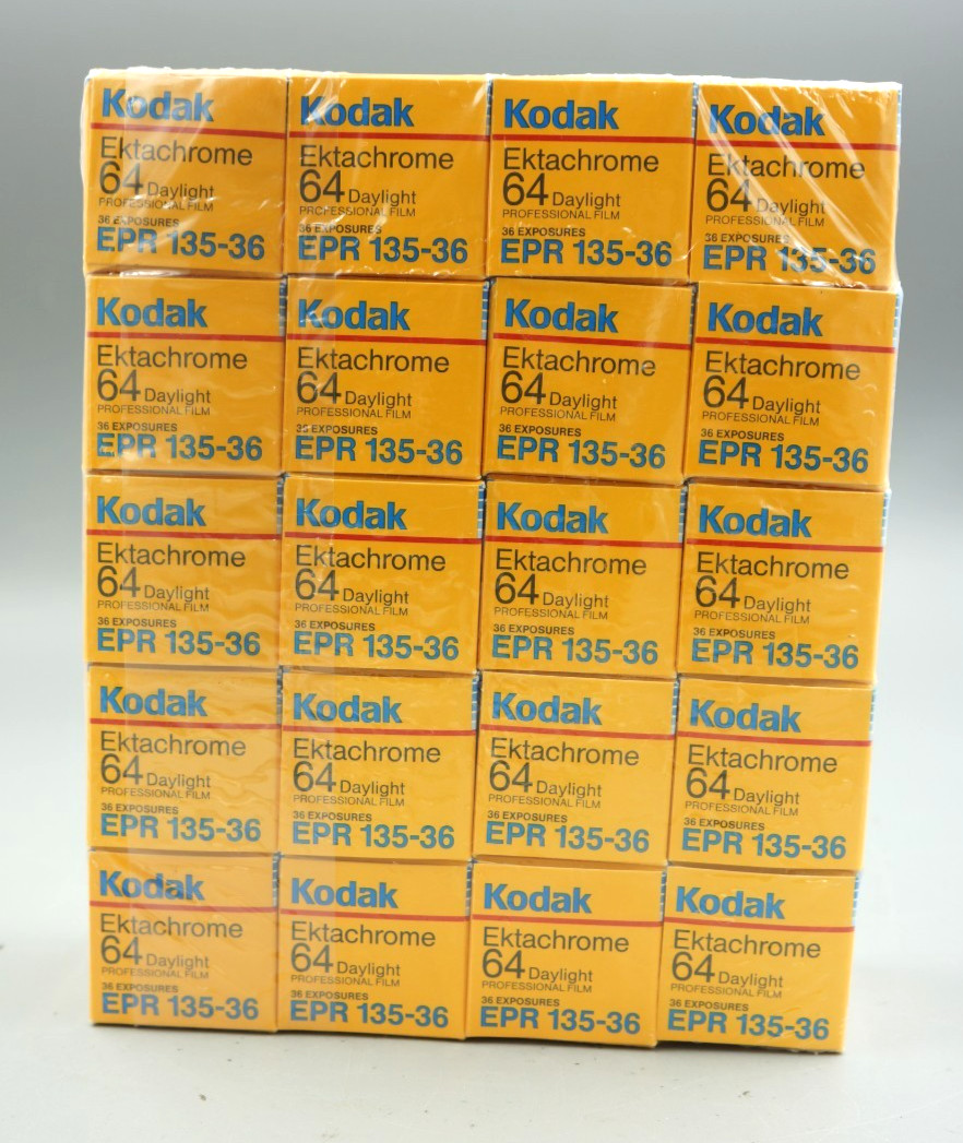 Kodak Ektachrome 64 EPR-135-36 Exp 07/94 Sealed Brick 20 Rolls #041
