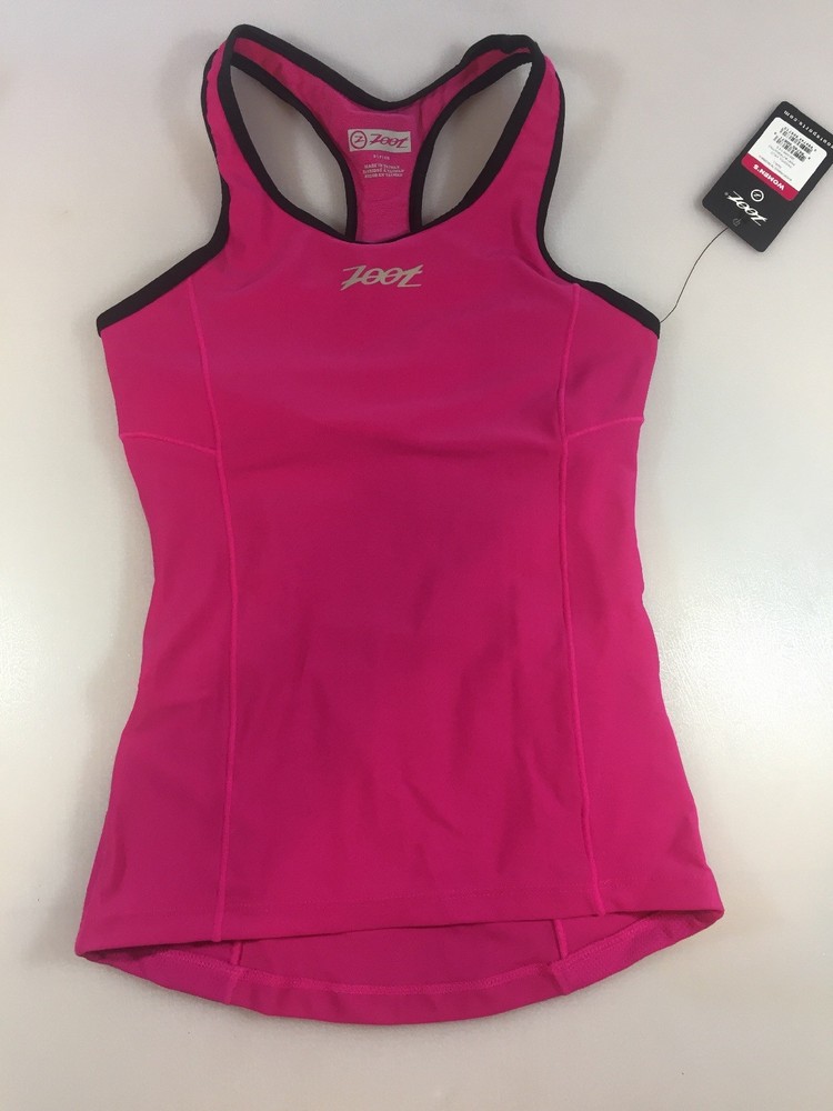 Zoot Womens Performance Racerback Tri Top Small S (6256)