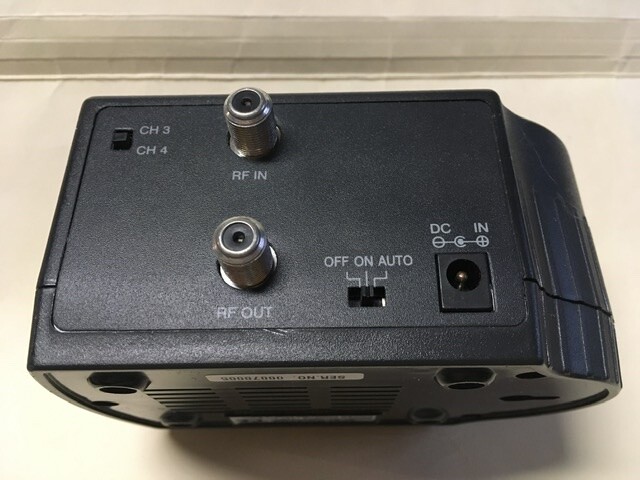 OBS SYSTEM RF IN/OUT CAMERA AUDIO/VIDEO OUT TIMER UNTESTED