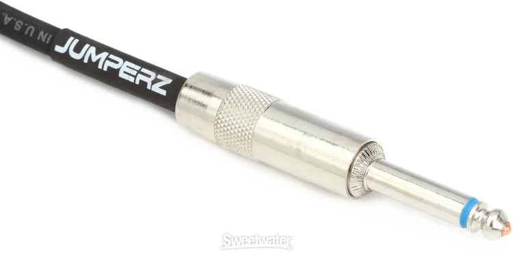 JUMPERZ Blue Line Instrument Patch Cable - 1 foot