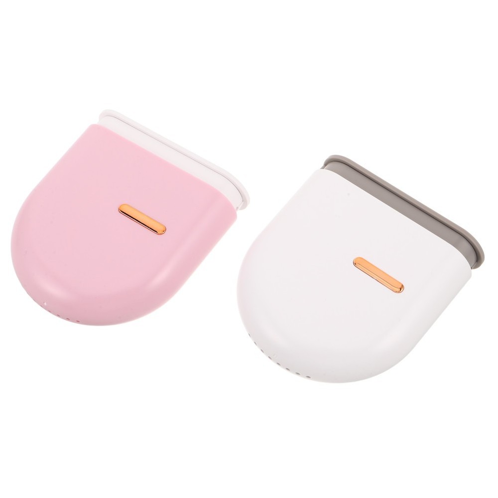 2 Pcs Retainer Case Container Portable Denture Box Dental Device