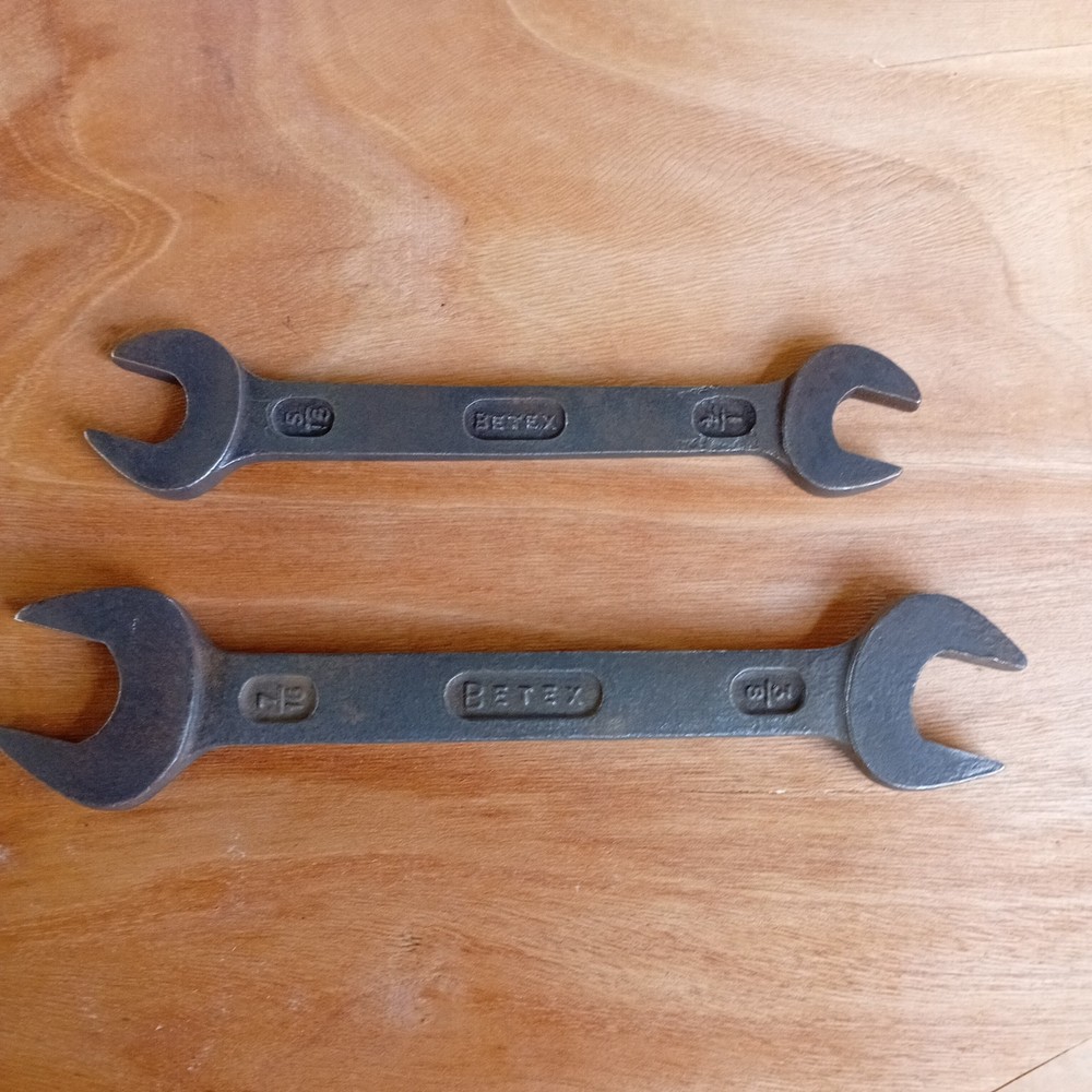 BETEX open end spanners Whitworth