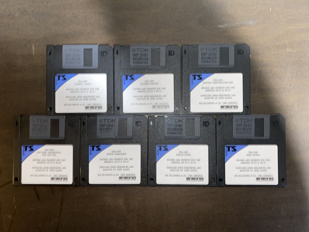 Ensoniq TS-10 & TS-12 Sound Library
