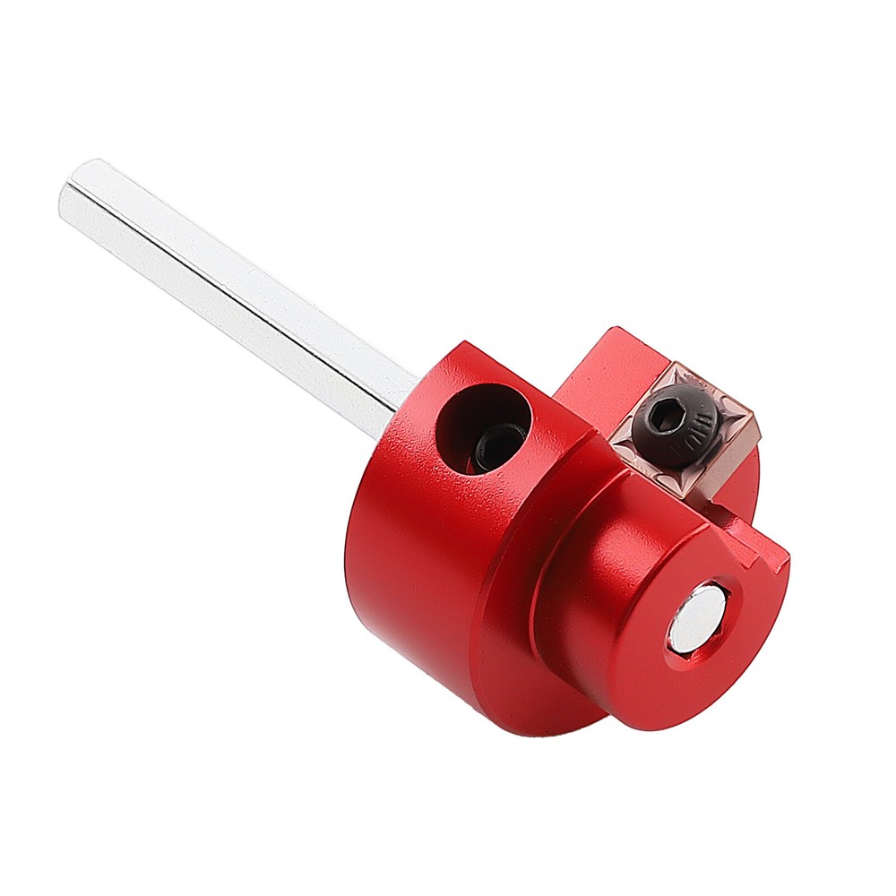 8x PVC Pipe Reamer Set W/ 1/2" Socket Fitting Saver for ABS Ventilation Pipe Red