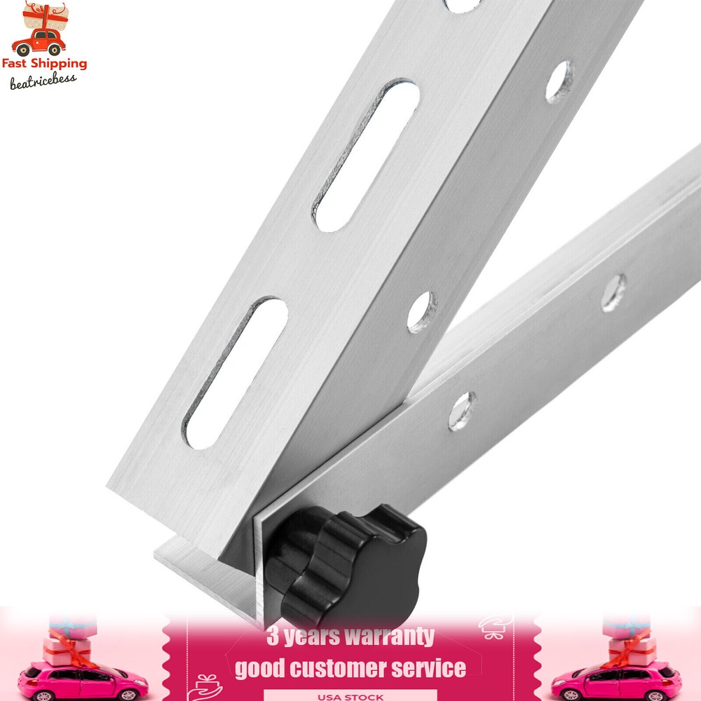 45" Inch Solar Panel Adjustable Tilt Mount Brackets Boat RV Flat Mounting 2Pcs
