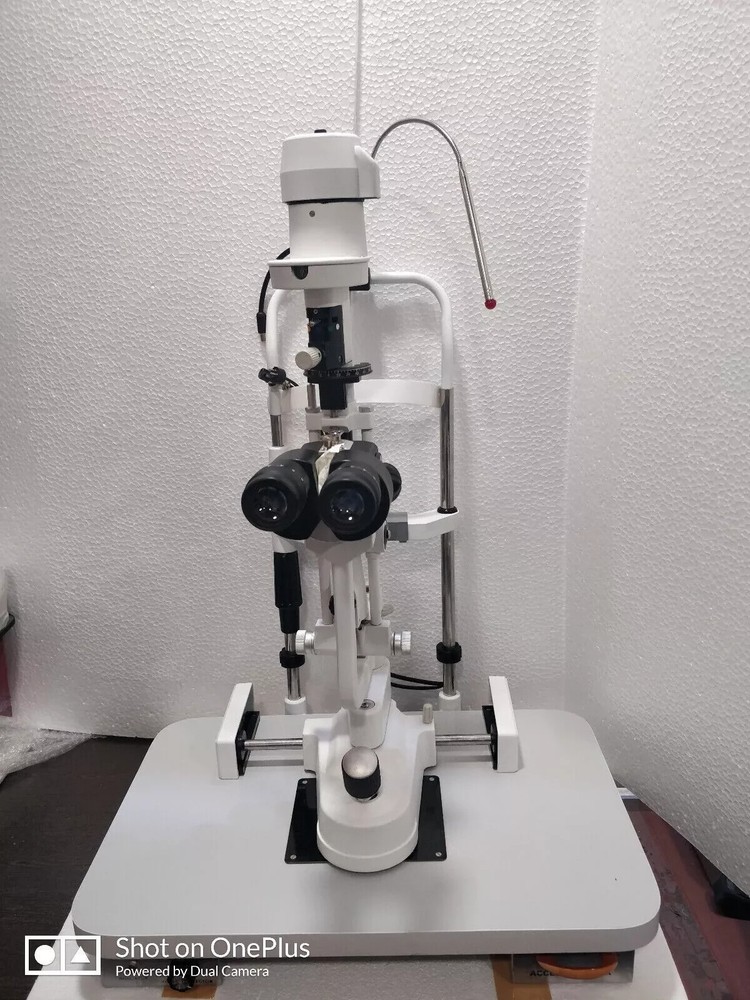 Ophthalmology 3 Step Slit Lamp with Camera, and Beam Spilter