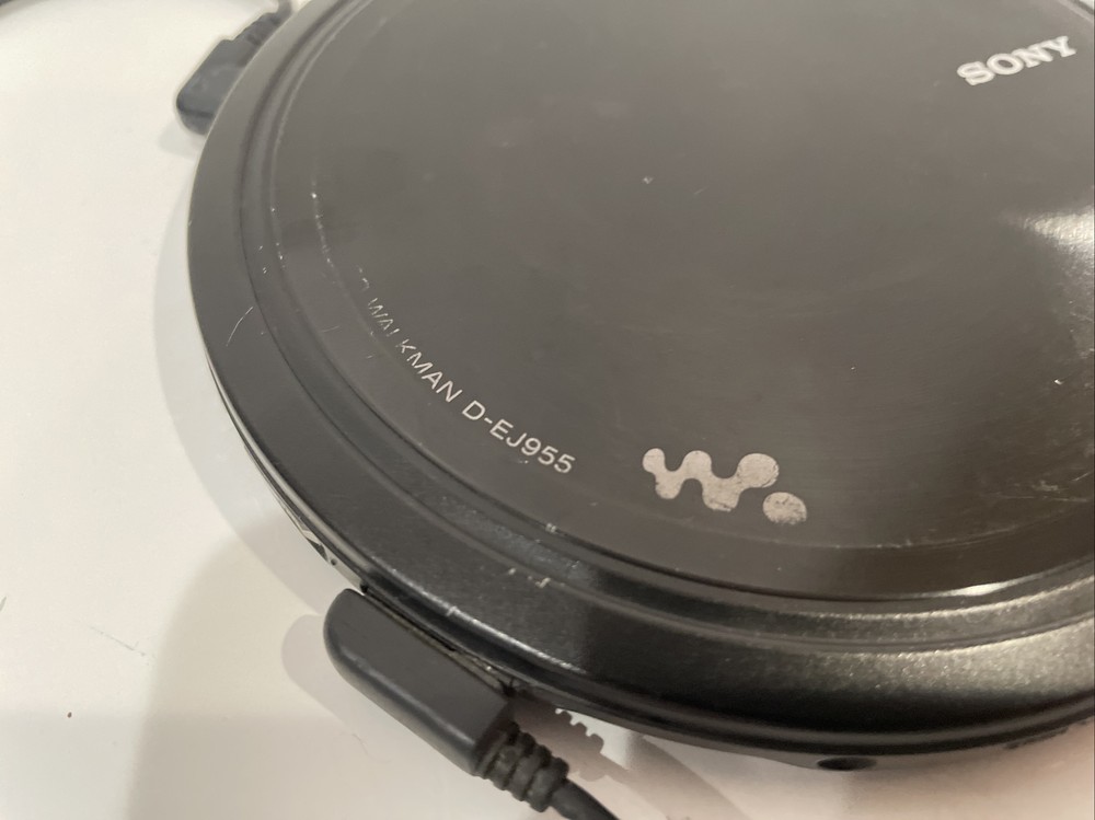 Sony D-EJ955 Discman Walkman Black G Protection CD Text